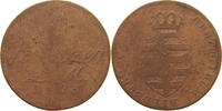 SACHSEN HILDBURGHAUSEN 1/2 KREUZER Friedrich 1780-1826. -