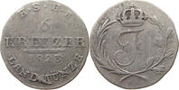SACHSEN HILDBURGHAUSEN 6 KREUZER Friedrich 1780-1826. -