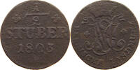 JÜLICH BERG 1/2 STÜBER Maximilian Joseph von Bayern 1799-1806 -