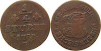 JÜLICH BERG 1/4 STÜBER 1785 Karl Theodor 1742-1799. S 12,00 EUR  plus 5,99 EUR verzending