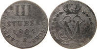 JÜLICH BERG 3 STÜBER Maximilian Joseph von Bayern 1799-1806. -
