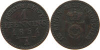 LIPPE DETMOLD PFENNIG Paul Friedrich Emil Leopold, 1851 - 1875 -