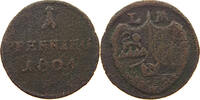 LÖWENSTEIN WERTHEIM ROCHEFORT PFENNIG Dominik Constantin 1789-1806 -