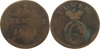 LÖWENSTEIN WERTHEIM ROCHEFORT PFENNIG Dominik Constantin 1789-1806 -