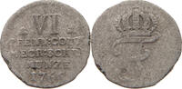 MECKLENBURG SCHWERIN 6 PFENNIG Friedrich 1756-1785. -
