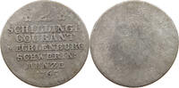 MECKLENBURG SCHWERIN 2 SCHILLING Friedrich 1756-1785. -