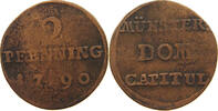 MÜNSTER DOMKAPITEL 2 PFENNIG -