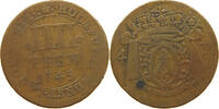 MÜNSTER BISTUM 4 PFENNIG Clemens August von Bayern, 1719 - 1761 -