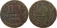 MÜNSTER DOMKAPITEL 4 PFENNIG 1762 S 12,00 EUR  plus 5,99 EUR verzending
