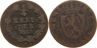 NASSAU 1/4 KREUZER Wilhelm 1816-1839 -