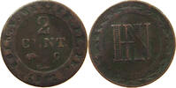 WESTFALEN KÖNIGREICH 2 CENTIMES Hieronymus Napoleon 1807-1813 -