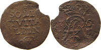 POLAND ELBING SCHILLING SOLIDUS Friedrich August III. 1733-1763. -