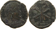 ROME EMPIRE DOUBLE MAIORINA Magnentius (350-353) Christogramm RIC 34 -