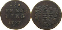 Bayern 1 Pfennig Karl Theodor (1777-1799) -