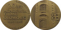 CZECHOSLOVAKIA MEDAL 20 YEARS ACADEMIA FILMU OLOMOUC -
