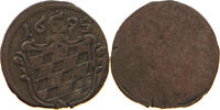 Bayern Pfennig einseitig Maximilian II. Emanuel (1679-1726) -