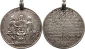 RELIGION MEDAILLE Hochzeitsmedaille o. J. (um 1700) von Christian Wermuth (1661-1739) -