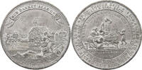 HALLE MEDAILLE Halle-Stadt Zinnmedaille 1847, Lorenz, auf die Hungersnot und den Ernteseegen -