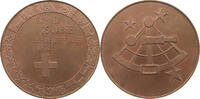 SCHWEIZ MEDAILLE SCHWEIZERFLAGGE ZUR SEE -