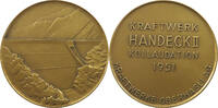 SCHWEIZ MEDAILLE KRAFTWERK HANDECK II. KOLLAUDATION 1951 -