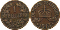 DEUTSCH OSTAFRIKA HELLER 1913 A S 7,00 EUR  plus 5,99 EUR verzending