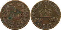 DEUTSCH OSTAFRIKA HELLER 1913 A S 7,00 EUR  plus 5,99 EUR verzending