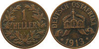 DEUTSCH OSTAFRIKA HELLER 1913 A S 7,00 EUR  plus 5,99 EUR verzending