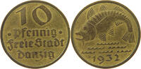 DANZIG 10 PFENNIG 1932 SS 9,00 EUR  plus 5,99 EUR verzending