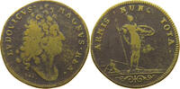 FRANCE JETON Louis XIV. (1643–1715) JETON LOUIS ARMIS NUNC TOTA -