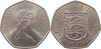 JERSEY 50 PENCE Elizabeth II. (1952-2022) -