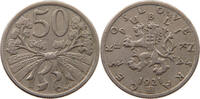 CZECHOSLOVAKIA 50 HALERU -