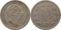LUXEMBOURG 10 CENTIMES Adolphe (1890 - 1905) -