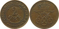 DENMARK 2 ÖRE Frederik VIII. (1906-1912) -