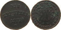 FÜRSTENBERG KREUZER Joseph Wenzel 1762-1783. -