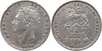 GREAT BRITAIN SIXPENCE George IV. (1820-1830) -