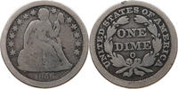 UNITED STATES OF AMERICA DIME SEATED LIBERTY -