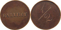 HANNOVER 1/2 KREUZER BALLHOF HANNOVER ? -