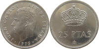 SPAIN 25 PESETAS JUAN CARLOS I. (1975-2014) -