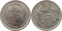 SPAIN 5 PESETAS FRANCISCO FRANCO (1939-1975) -