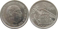 SPAIN 5 PESETAS FRANCISCO FRANCO (1939-1975) -
