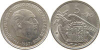 SPAIN 5 PESETAS FRANCISCO FRANCO (1939-1975) -