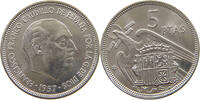 SPAIN 5 PESETAS FRANCISCO FRANCO (1939-1975) -