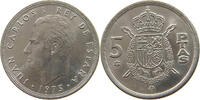 SPAIN 5 PESETAS JUAN CARLOS I. (1975-2014) -