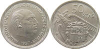 SPAIN 50 PESETAS FRANCISCO FRANCO (1939-1975) -