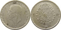 SWEDEN 1 KRONA GUSTAV V. (1907-1950) -