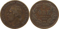 SWEDEN 1 ÖRE KARL XV. (1859-1872) -