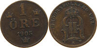 SWEDEN 1 ÖRE OSCAR II. (1872-1907) -