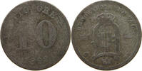 SWEDEN 10 ÖRE OSCAR II. (1872-1907) -