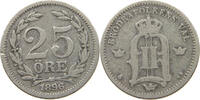 SWEDEN 25 ÖRE OSCAR II. (1872-1907) -
