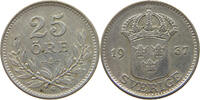 SWEDEN 25 ÖRE GUSTAV V. (1907-1950) -